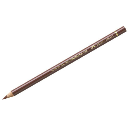 Професійний кольоровий олівець Палена сієна Faber-Castell Polychromos